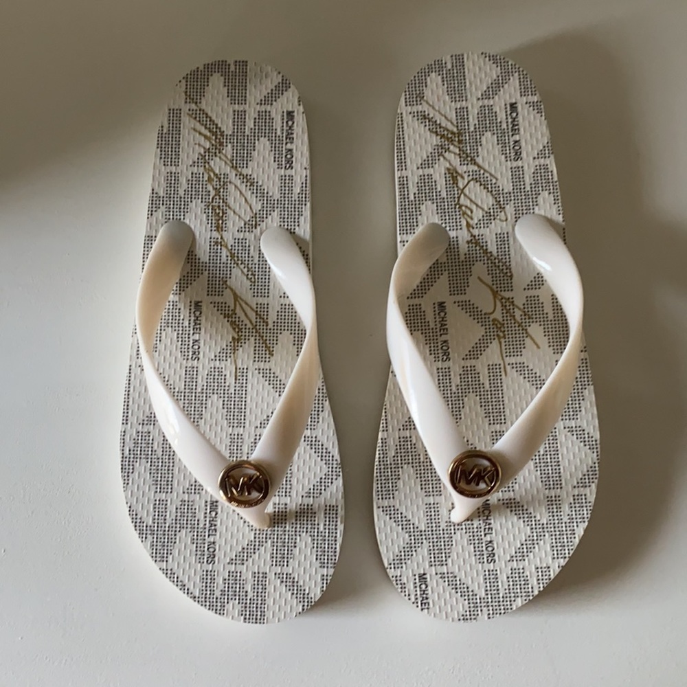 Michael Kors flip flops